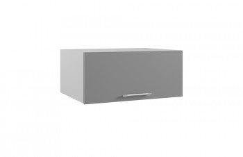 Гарда ГПГ 800 шкаф верхний горизонтальный глубокий (Ваниль/корпус Серый) в Дубинино - dubinino.mebel54.com | фото