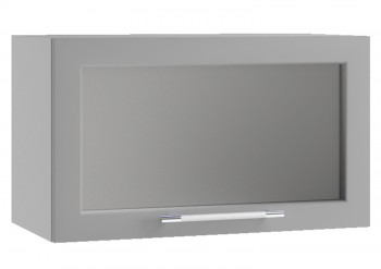 Гарда ПГС 600 шкаф верхний горизонтальный со стеклом Ваниль в Дубинино - dubinino.mebel54.com | фото