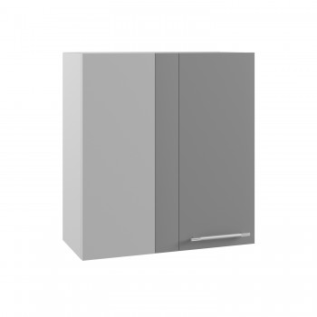 Гарда ПУ 650 шкаф верхний угловой (Ваниль/корпус Серый) в Дубинино - dubinino.mebel54.com | фото