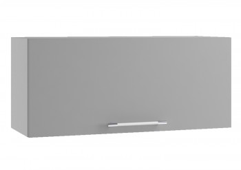 Империя ПГ 800 Шкаф верхний горизонтальный (Серый Эмалит/корпус Серый) в Дубинино - dubinino.mebel54.com | фото