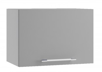 Капри ПГ 500 шкаф верхний горизонтальный (Липа белый/корпус Серый) в Дубинино - dubinino.mebel54.com | фото