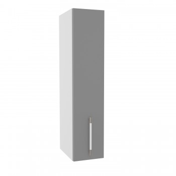 Капри ВП 200 шкаф верхний высокий (Липа белый/корпус Серый) в Дубинино - dubinino.mebel54.com | фото