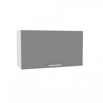 Капри ВПГ 800 шкаф верхний горизонтальный высокий (Липа белый/корпус Серый) в Дубинино - dubinino.mebel54.com | фото