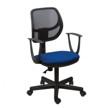 Кресло BRABIX Flip MG-305 (сине-черный) в Дубинино - dubinino.mebel54.com | фото