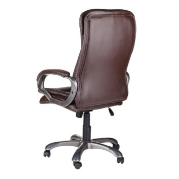 Кресло офисное BRABIX Omega EX-589 (коричневое) в Дубинино - dubinino.mebel54.com | фото