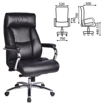 Кресло офисное BRABIX Phaeton EX-502 в Дубинино - dubinino.mebel54.com | фото