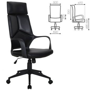 Кресло офисное BRABIX Prime EX-515 (экокожа) в Дубинино - dubinino.mebel54.com | фото