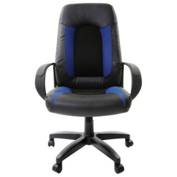 Кресло офисное BRABIX Strike EX-525 (сине-черный) в Дубинино - dubinino.mebel54.com | фото