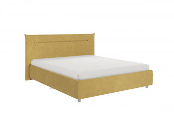 Кровать 1,6 Альба с основанием (Медовый велюр) в Дубинино - dubinino.mebel54.com | фото