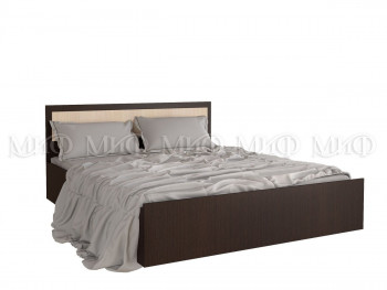 Кровать с подъемным механизмом 1,4 Фиеста (Венге/Дуб беленый) в Дубинино - dubinino.mebel54.com | фото
