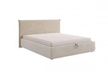 Кровать с подъемным механизмом Лада 160х200 см (графит (велюр)) в Дубинино - dubinino.mebel54.com | фото