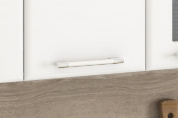 Кухонный гарнитур "Яна 1.8" белый/белый Кофе/зебрано в Дубинино - dubinino.mebel54.com | фото
