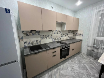 Модульная кухня Норд 2,5 м (Софт какао/Белый) в Дубинино - dubinino.mebel54.com | фото