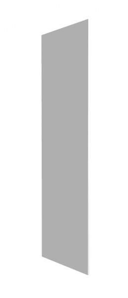 Панель торцевая ПН/ПНЯ М Ройс (для пеналов) Белый софт в Дубинино - dubinino.mebel54.com | фото