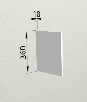 Панель ТПГ55 (для верхних горизонтальных глубоких шкафов) Агат в Дубинино - dubinino.mebel54.com | фото