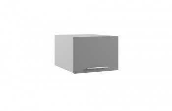 Ройс ГПГ 500 Шкаф верхний горизонтальный глубокий (Графит софт/корпус Серый) в Дубинино - dubinino.mebel54.com | фото