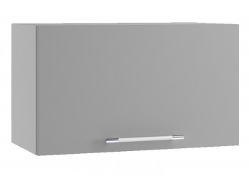Ройс ПГ 600 Шкаф верхний горизонтальный (Графит софт/корпус Серый) в Дубинино - dubinino.mebel54.com | фото