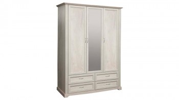 Шкаф для одежды "Сохо" (бетон пайн белый/4 ящика/1532) в Дубинино - dubinino.mebel54.com | фото