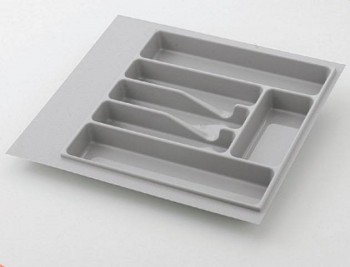 Вкладыш для кухонных принадлежностей, серый, Volpato 300 мм в Дубинино - dubinino.mebel54.com | фото