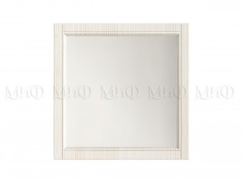 Зеркало Гармония (Белый/Белый глянец) в Дубинино - dubinino.mebel54.com | фото